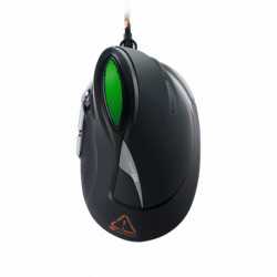 Wired Vertical Gaming Mouse with 7 programmable buttons, Pixart optical sensor, 6 levels of DPI and