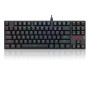 KEYBOARD - REDRAGON APS TKL K607 RGB WIRED MECHANICAL RED SWITCH