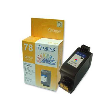 Orink tinta za HP, C6578DE, No.78, trobojna