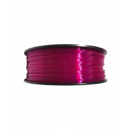 Filament for 3D, PET-G, 1.75 mm, 1 kg, purple tran