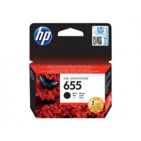 HP 655 ink cartridge black 550p