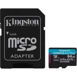 Kingston microSDXC, Select plus Go,R170/W70, 64GB