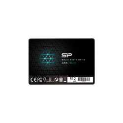 Silicon Power A55 512GB 2.5" SATA3 SSD 3D NAND, R/W: 560/530MB/s