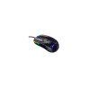 XTRFY MZ1 RGB Rail, Ultra-light Gaming Mouse, Pixart 3389, Designed by Rocket Jump Ninja, Black Tran