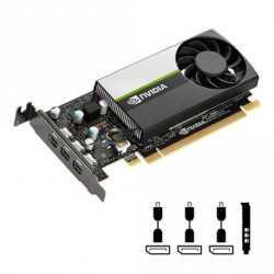 NVIDIA T400, 4GB GDDR6, PCIe 3.0 x16, 3x mDP-DP, Low Profile, PNY