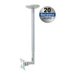 Transmedia Height-adjustable suspension bracket for LCD 25-76cm, Silver