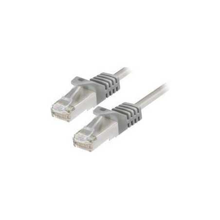 Transmedia CAT6a SFTP Patch Cable 1m grey