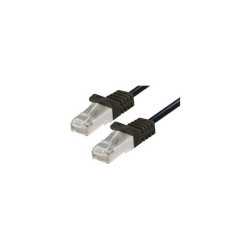 Transmedia CAT6a SFTP Patch Cable 2m black