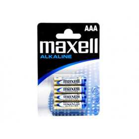 Maxell alkalne baterije LR-3/AAA, 4 komada