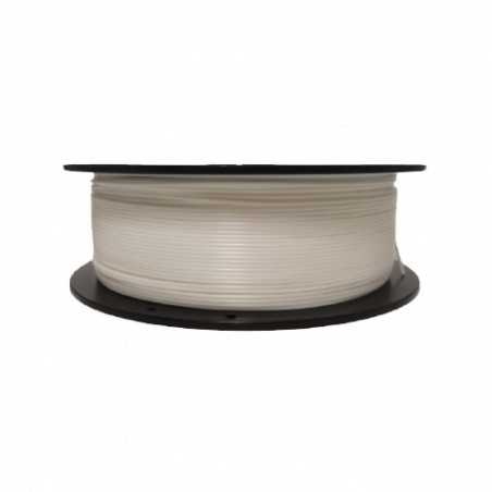 Filament for 3D, PLA, 1.75 mm, 1 kg, pearl white