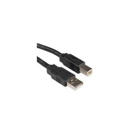 Roline USB2.0 kabel TIP A-B M/M, 0.8m, crni