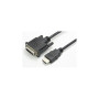 Roline VALUE adapter/kabel HDMI - DVI-D (24+1), M/F, 0.15m