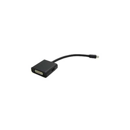 Roline VALUE adapter/kabel Mini DisplayPort - DP/DVI/HDMI, M/F, 0.1m