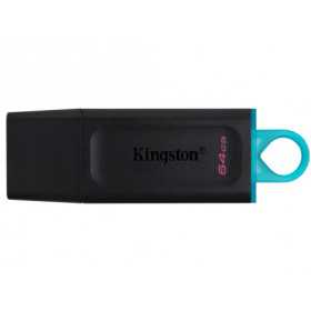 Kingston 64GB DataTraveler Exodia M USB slider cap USB 3.2 Gen2, blue