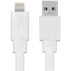 Avacom kabel MFI-120W, USB-Lightning, 120mm, bijel