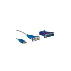 Roline VALUE konverter USB na RS232, 9/25-pin adapter/kabel, 1.8m