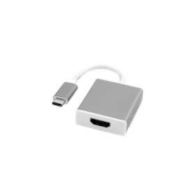 Roline adapter USB-C - HDMI, M/F, 0.1m