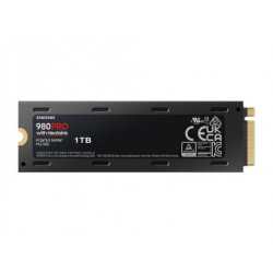 SSD 1TB M.2 80mm PCI-e 4.0 x4 NVMe, MLC V-NAND, Samsung 980 PRO HeatSink