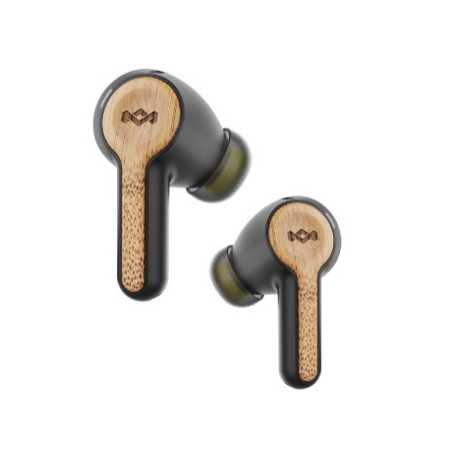 HOUSE OF MARLEY REBEL SIGNATURE BLACK TRUE WIRELESS EARBUDS