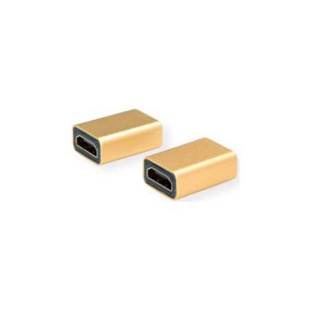 Roline GOLD adapter HDMI - HDMI, F/F