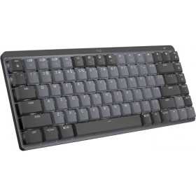 LOGITECH MX Mechanical Wireless Illuminated Performance Keyboard - GRAPHITE - US INT'L - 2.4GHZ/BT -