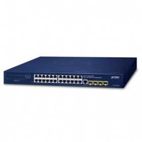 Planet 24-Port 10 100 1000T 4-Port 100 1000X SFP Managed Gigabit Switch