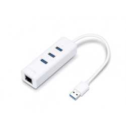 TP-Link USB 3.0 Gbit Ethernet Adapter & 3x USB hub