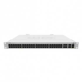 MikroTik ( CRS354-48G-4S 2Q RM) Cloud Router Switch with 48 x 1GbE RJ45 ports 4 x 10G SFP 2 x 40G QSFP ports ROS LVL5