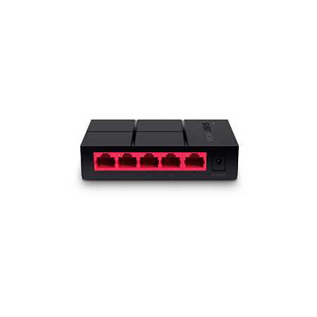 Mercusys 5-port Gigabit mini Desktop preklopnik (Switch), 5×10/100/1000M RJ45 ports, plastično kućište