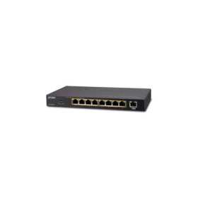 PLANET Gigabit Preklopnik (Switch) 8-port 10/100/1000Mbps sa 8-Port 802.3at PoE + 1-port Gigabit Ethernet Switch (100W P