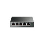 TP-Link 5-port Gigabit PoE Easy Smart preklopnik (Switch), 5×10/100/1000M RJ45, 4×PoE+, metalno kućište, 13" (65W)