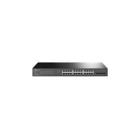 TP-Link Omada JetStream 24-port Gigabit L2 PoE+ Smart preklopnik (Switch), 24×10/100/1000M RJ45 port, 4×Gbit SFP, 802.3a