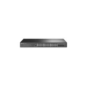 TP-Link Omada JetStream 24-port Gigabit Smart preklopnik (Switch), 24×10/100/1000M RJ45 ports, 4×Gigabit SFP, 1U 19" rac