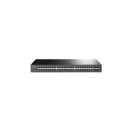 TP-Link Omada JetStream 48-port Gigabit L2 Smart preklopnik, 48×10/100/1000 RJ45 ports, 4×SFP Gigabit, 1U 19" rack-mount