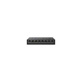 LiteWave 8-Port Gigabit Desktop Switch, 8 Gigabit RJ45 Ports, Desktop Plastic Case