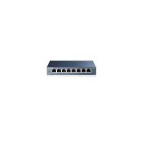 Switch TP-Link TL-SG108, 8-port Metal Gigabit Switch, 5 10/100/1000M RJ45 ports, supports GMP Snoopi