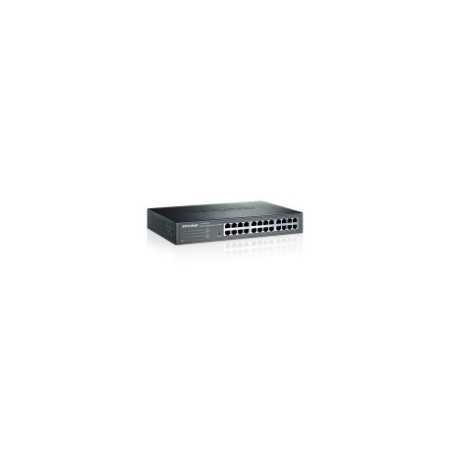 Switch TP-LINK 24-Port Gigabit Easy Smart Switch, 24 10/100/1000Mbps RJ45 ports,  MTU/Port/Tag-based