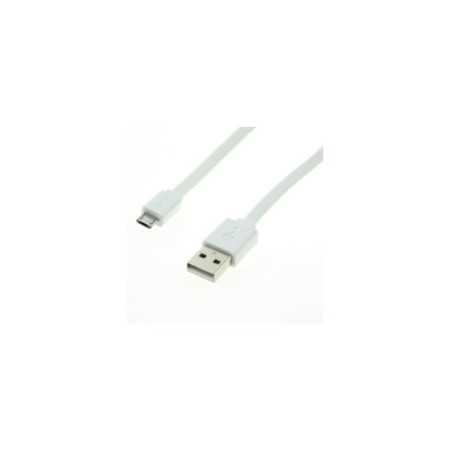 Roline USB2.0 kabel TIP A(M) na Micro B(M), 1.0m, bijeli