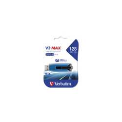 Verbatim USB3.0 Store'n'Go V3 128GB Max High Performance USB Drive (R/W: 400/200MB/sec)