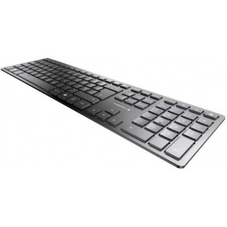 Cherry KW 9100 SLIM bežična/BT tipkovnica, AES-128 enkripcija, crna