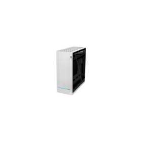 SilverStone ALTA F1 Midi-Tower Stack Effect Gaming Computer Case, Glass Panel, 3x140mm Fan, silver