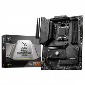 MSI Mainboard Desktop MAG B650 TOMAHAWK WIFI (AM5, 4x DDR5 max. 128GB, 1x PCI-E 4.0 x16x16, 1x PCI-E