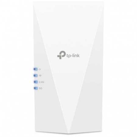 TP Link AX1800 Wi-Fi 6 Range Extender, 2.4GHz and 5GHz, 1 Gigabit Ethernet Port, 574 Mbps at 2.4GHz,