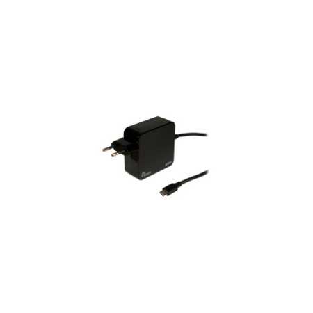 Inter-Tech Power Adapter, Type C, 65W (5V, 9V, 12V, 15V, 20V)