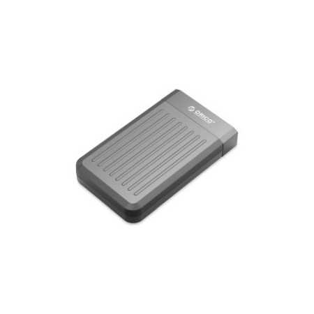 Orico vanjsko kućište 3.5" SATA HDD/SSD s adapterom, do 9.5 mm, tool free, USB3.1 Gen1 tip C, sivo (ORICO-M35C3-EU-GY-BP