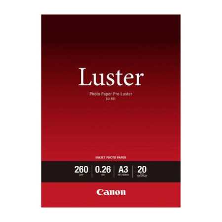 Canon Photo 	Luster Paper LU101 - A3- 20L