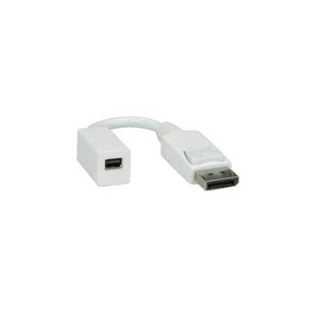 Roline adapter/kabel DisplayPort - Mini DisplayPort, M/F, 0.15m