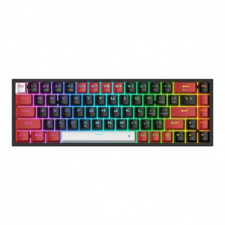 KEYBOARD - REDRAGON CASTOR K631RGB PRO WIRED/WIRELESS/BT MECHANICAL RED SWITCH