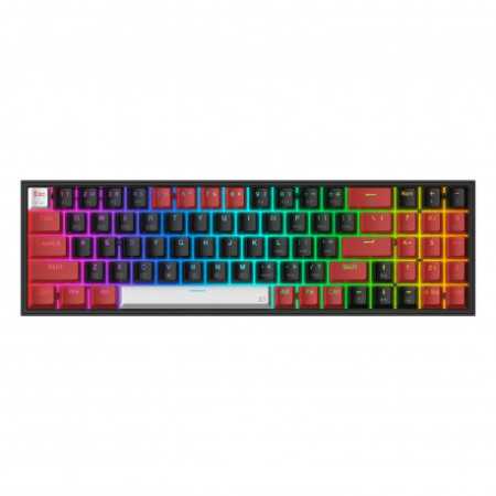 KEYBOARD - REDRAGON POLLUX K628RGB PRO WIRED/WIRELESS/BT MECHANICAL RED SWITCH