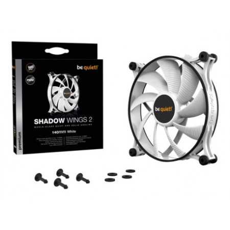 BE QUIET Shadow Wings 2 WHITE 140mm PWM